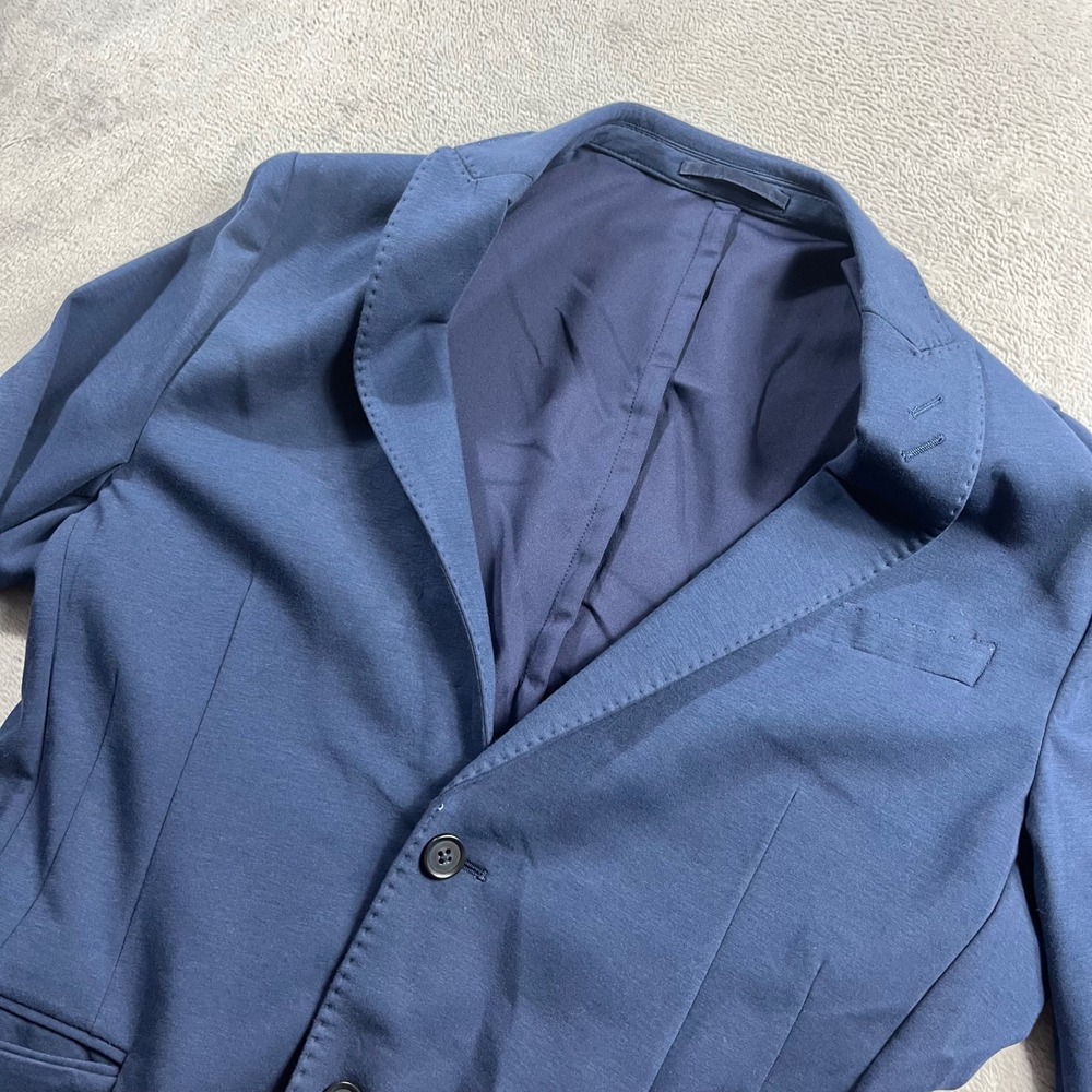 Maceoo Mens Ascension0118 Unconstructed Blazer Blue 40/2 S Sport Coat 2025020301